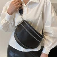 Bolso bandolera de cuero PU vintage, bolso de cintura con doble cremallera de moda, bolso de hombro y riñonera de moda para mujer - details 3