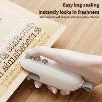 Mini Sellador De Bolsas Portátil, Pequeña Máquina De Sellado Sellador ,Térmico Vacío De Mano Resellador De Bolsas With Chip - details 3