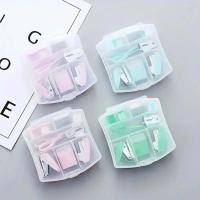 Mini Conjunto De Accesorios Para Encuadernación Portátil Y Diaria Para Enrollar Papel Adecuado Para Hogar Clase Y Oficina - details 0