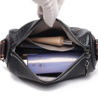 Bolso de mano de cuero de vaca suave para mujer, bandolera de hombro, marca de lujo, 2023 - details 14