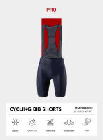 RION Shorts Ciclismo Para Hombre MTB Con Alforjas Y Suspensores Tights De Verano Bicicleta De Montaña Biker Bibs Con Almohadilla 3D 5H Pierna Sin Costuras - details 1