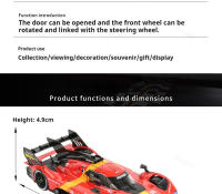 Modelo De Coche De Simulación Bburago 1:24 499p 51 24-Hour Le Mans Aleación De Metal Juguete Educativo Para Niños Regalo Ideal - details 2