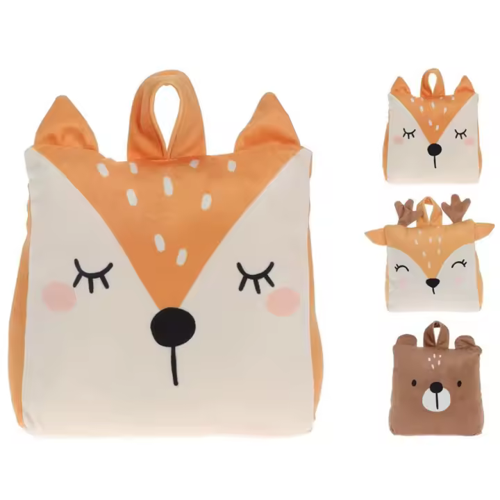 Tope puerta cara animal 17x17 cm surtido - 1