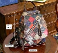 Mochila Vintage de rebales Para Mujer, Morral Cuero, viaje, mochilas escolares ad - details 0