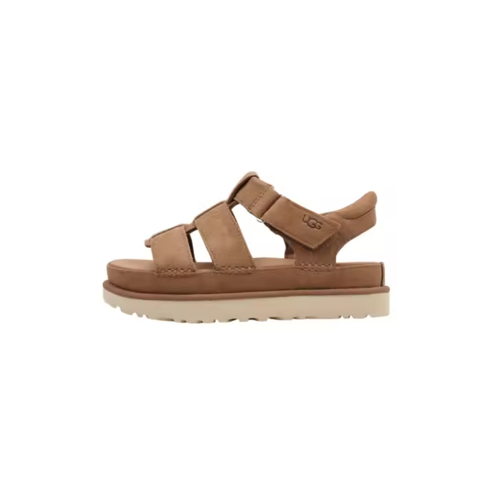 UGG W Goldenstar Strap Sandalias Con Plataforma Mujer Marrón - 1