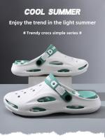 Zapatos con tirantes para hombre, zapatillas de Suela Gruesa antideslizantes y antiolor que augmentan la altura USAR al aire libre en verano sin frotar Los Pies, sandalias de alta gama - details 4