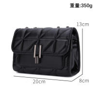 Bolso Cuadrado Clásico Con Detalles De Cremallera Sólido Con Cadena De Hombro Todoterreno Material Principal PU Sin Químicos De Origen Fujian - details 10