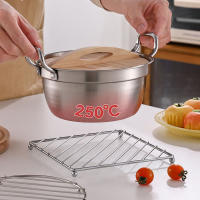 Juego De Tapetes Para Vinos De Acero Inoxidable Reforzado Aislante De Calor Para Mesa De Cocina Soporte Para Olla Relleno De Enfriamiento - details 1