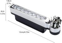 2 Luces LED para Coche, lámpara LED de Energía Eólica que leads Las Luces de circulación Diurna a prueba de Agua - details 1