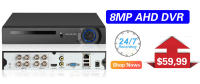 Cámara De Seguridad Doméstica 4K CCTV Domo AHD Visión Nocturna En Color 8MP Analog BNC H.265 DVR Vigilancia De Video 5MP Para Interior - details 1