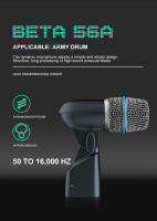 Micrófono Dinámico BETA 56A De G-MARK Para Miking Cerrado Montaje Giratorio Con Cable Polaridad Cardioid Certificado CE FCC RoHS Weee - details 2