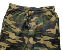 Pantalon cargo Hombre Casual,  Camuflaje Militar Largo sin Puños con Forro polar Grueso,  Cintura Elástica con Cordón Ajustable, 4 Bolsillos - otoño/invierno - NK185 - details 4