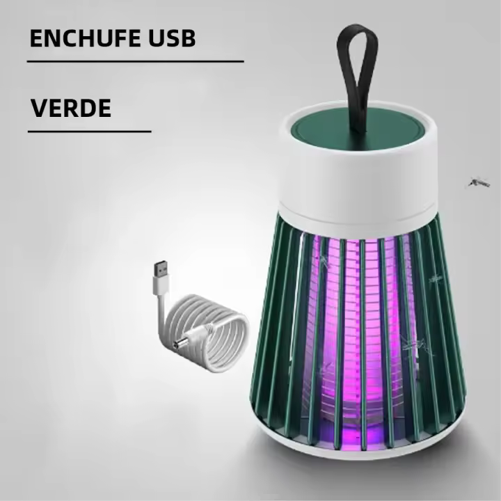 Lampara Eléctrica Repelente De Mosquitos UV Luz Anti-Insectos Impermeable Trampa Para Habitación Exterior Camping - 1