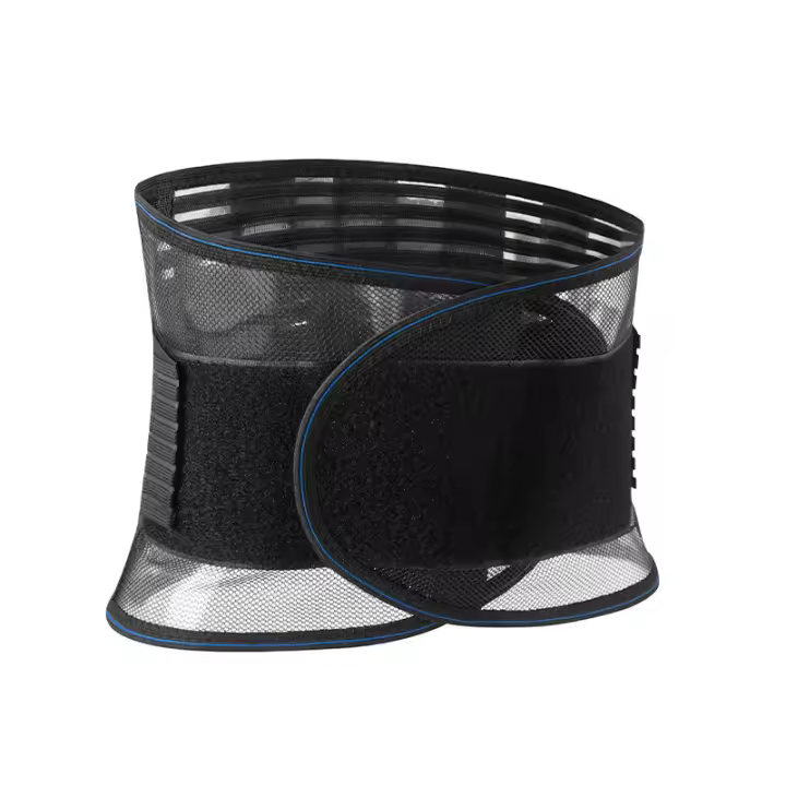 1 Cinturón de soporte Lumbar ajustable para espalda, correa de cintura transpirable para alivio del dolor de espalda baja, escoliosis, hernia de disco, ciática，Soporte de cintura deportivo y cinturón abdominal. - 1