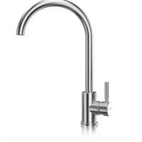 Grifo de fregadero de Cocina giratorio de 360 Grados, cepillado Redondo, Cuello de CISne - details 0