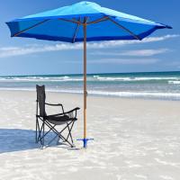 TIENDA EURASIA - Silla Plegable de Camping, 50x50x80 cm, Ideal para Camping o Pesca, Estructura de Acero Resistente, Asiento de Lona Impermeable, Incluye Funda para Transportar - details 3