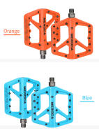 Pedales De Bicicleta MEROCA De Nylon Ultraligero Con Rodamientos Sellados Plataforma Plana Impermeable Antideslizante Para Montaña Y Carretera - details 11