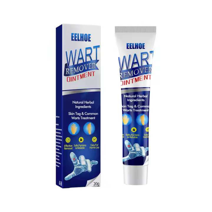 Bálsamo reparador de verrugas cutáneas EELHOE con ingredientes suaves para el cuidado de la piel, limpiador corporal y removedor de piel. - 1