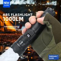 Linterna Telescopio LED Potente 9900LM Recargable USB Con Pantalla De Batería Luz Exterior Para Camping Pesca - details 3