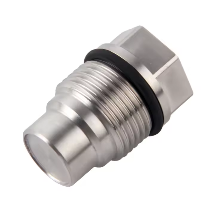 Válvula De Tapa De Alimentación De Combustible M20x1.5 Para Chevy GMC 6.6l Duramax 05-10 Y Dodge 6.7l Cummins Material De Acero Inoxidable - 1