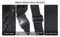Mochila De Hombro Multifuncional Impermeable Para Viajes Senderismo Deportes Bolsa De Pecho Para Hombres Y Mujeres - details 3