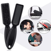 Set De Cepillos Para El Cuello Y Cabello Barbero Con Mango De Plástico Cepillo Suave Para Limpieza De Cabello Y Barba Forma Especial Para Peinar Y Limpiar - details 0