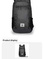 Mochila Ultra-Ligera Plegable Impermeable Y Duradera Para Senderismo Y Aventuras Al Aire Libre Comodidad Y Resistencia En Un Solo Paquete - details 7