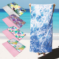 Toalla De Playa De Microfibra HiTurbo Secado Rápido Tamaño Grande 35x71 Pulgadas Toalla De Piscina Super Absorbente Bohe Impresión - details 0