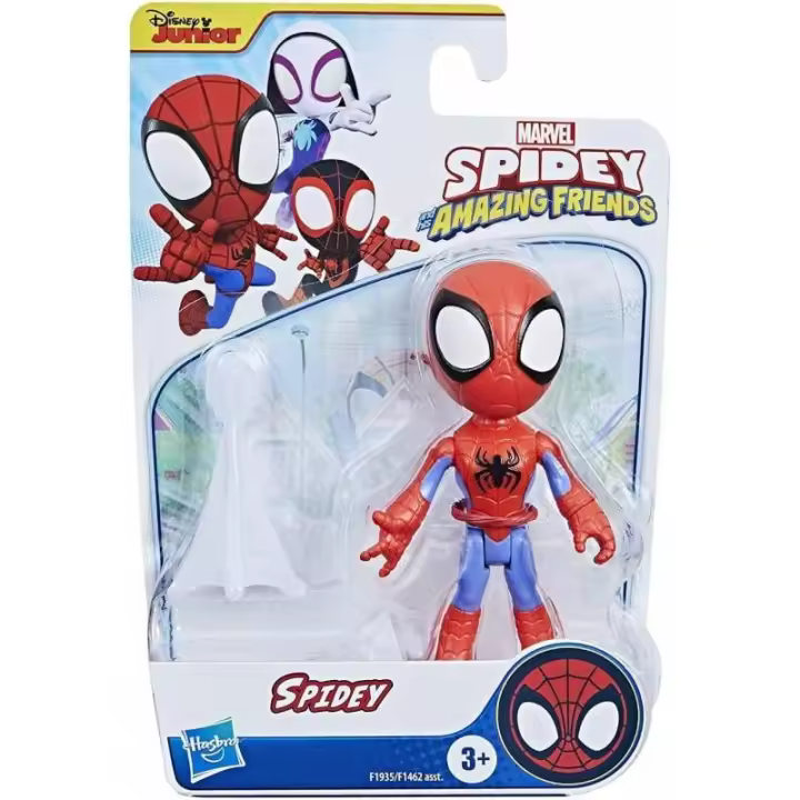 Hasbro - Figura Articulada de Hulk de 10 Cm Inspirada en Spidey And His Amazing Friends - 1