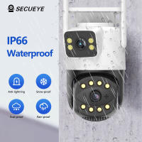 Cámara De Seguridad IP HD 6MP Wifi Exterior Con Lente Dual Pantalla Dual Resistente Al Agua Icsee App Seguimiento Automático Vigilancia De Video Policia - details 2