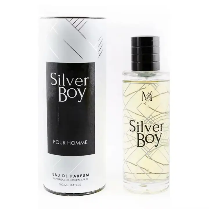 Silver Boy Eau de parfum para hombre 100ml Montage Brands Fragancia inspirada en otros perfumes Pour Homme Colonia - 1