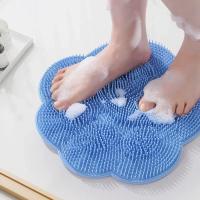 Cepillo De Masaje De Silicona Para El Cuerpo Con Esponja Antideslizante Para Ducha Y Baño Herramienta De Limpieza Corporal Exfoliante Para Hombres Mujeres Niños - details 1