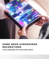 Lámpara LED De Anime Cyberpunk Para Habitaciones Futuristas Luz De Noche Con Paraguas Decorativa Para El Hogar Y Regalo - details 5