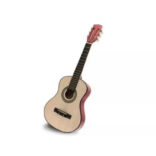 GUITARRA DE MADERA MUSICAL GRANDE. - 1