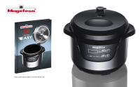 Magefesa Easy Express - Olla Express Programable Eléctrica Multifunción, Recipiente Extraíble Antiadherente, 6 Funciones Diferentes - details 1