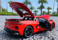 Maisto 1:18 Coche De Deportes Simulado Chevrolet Corvette C8 2020 Modelo De Coche Retro De Aleación Decoración Y Colección Para Jóvenes Y Adultos - details 8