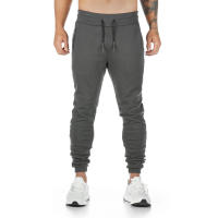 Pantalones Deportivos Casuales Para Hombres Algodón Fitness Entrenamiento Correr Pantalones Largos De Cintura Media Talla S a XXXL - details 1