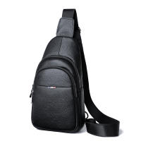 Bolsa De Pecho Para Hombre 100% Cuero Genuino Bolsa De Hombro Mensajero Casual Bandolera Estilo Fashion Bolsa De Mano Pura - details 9