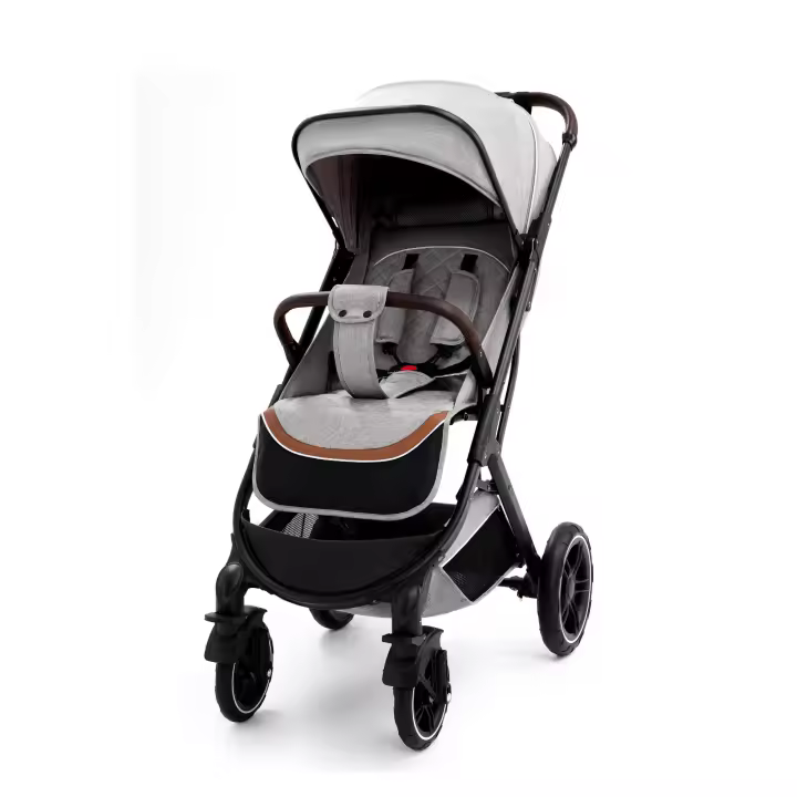 EU Children Store - Silla de paseo Plegable Silla de paseo ligera Carrito bebe Fundas para pies, mosquiteros, cubiertas de lluvia,3 hasta 15 kg - plegable con una mano,asiento regulable - 1