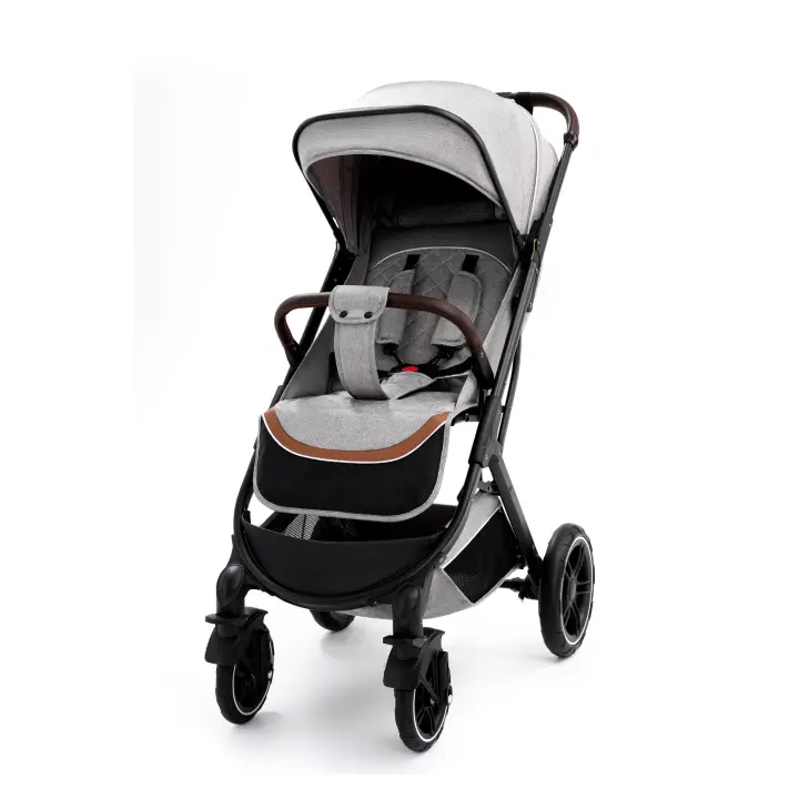 EU Children Store - Silla de paseo Plegable Silla de paseo ligera Carrito bebe Fundas para pies, mosquiteros, cubiertas de lluvia,3 hasta 15 kg - plegable con una mano,asiento regulable - 1