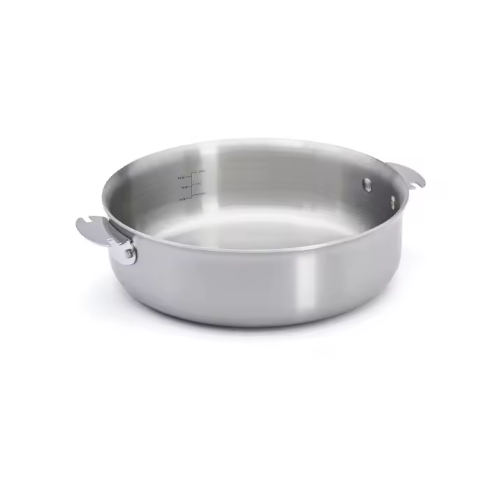 Cazo bajo acero y sauté inox Alchimy Loqy de De Buyer - 1
