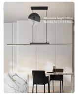 Lámpara Colgante Moderna Y Sencilla Para Comedor Y Cocina Lámpara De Pared Para Sala De Estar Iluminación Doméstica Decorativa - details 2
