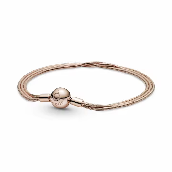 Pulsera Pandora Moments Multi Cadena de Serpiente - 1