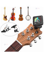 Afinador Digital Automático Para Guitarra Acústica Clásica Españoleta Bajo Eléctrico Ukelele Con Clip Y Manija De Afinación - details 7