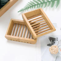 Porta Saboneta De Bambú Natural Madera Soporte Para Baño Almacenamiento Portátil Placa Caja Contenedor Decoración Del Hogar - details 43