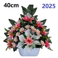 Flores para santos,flores duraderas para cementerio,flores artificiales para cementerio,flores para todos los santos,centro de flores para cementerio,Flores Artificiales de Tela,PERSONALIZAR COLOR Y MEDIDA,GERIMPORT, FESPU - details 0