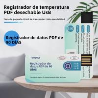 Logger De Temperatura TempU05 Mini Termómetro Grabador De Temperatura USB Para Almacén Y Almacenamiento Reporte PDF 60-90 Días - details 0