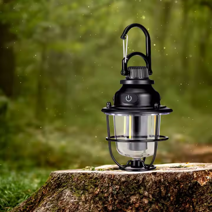 Astrolux CL01 Luz De Camping LED Con Soporte Tripod Y Carga USB-C Iluminación Estepless Dimming 1800-6500K Tiempo Máximo De Funcionamiento 30h Para Exteriores Y Tiendas De Campaña - 1