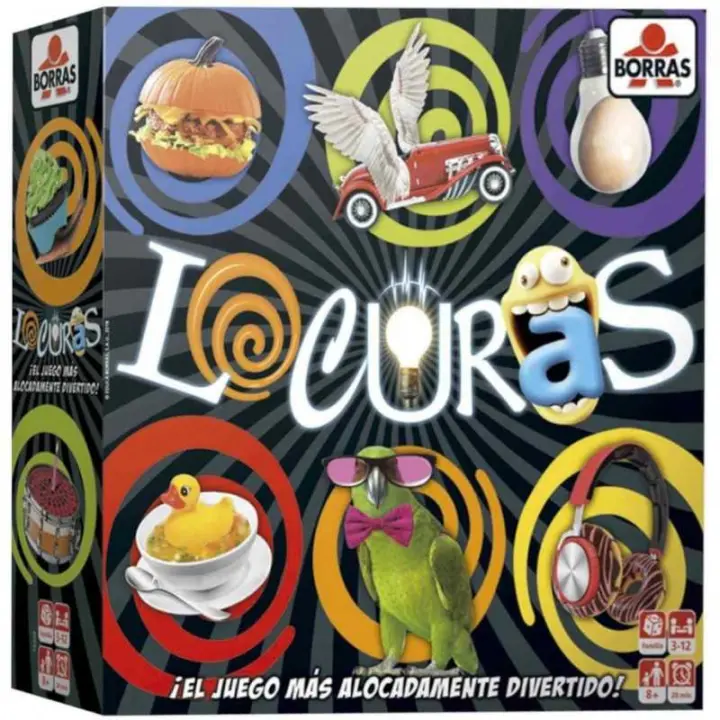 Educa Borras Juego de Mesa Locuras para Niños - Divertido y Emocionante - 1
