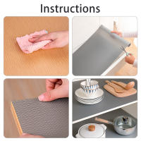 Alfombrilla Para Cajones De Cocina Antideslizante Protector EVA Para Estantes Y Armarios Cubierta Impermeable Para Cajones Tapete Para Mesa De Cocina Moderno - details 5